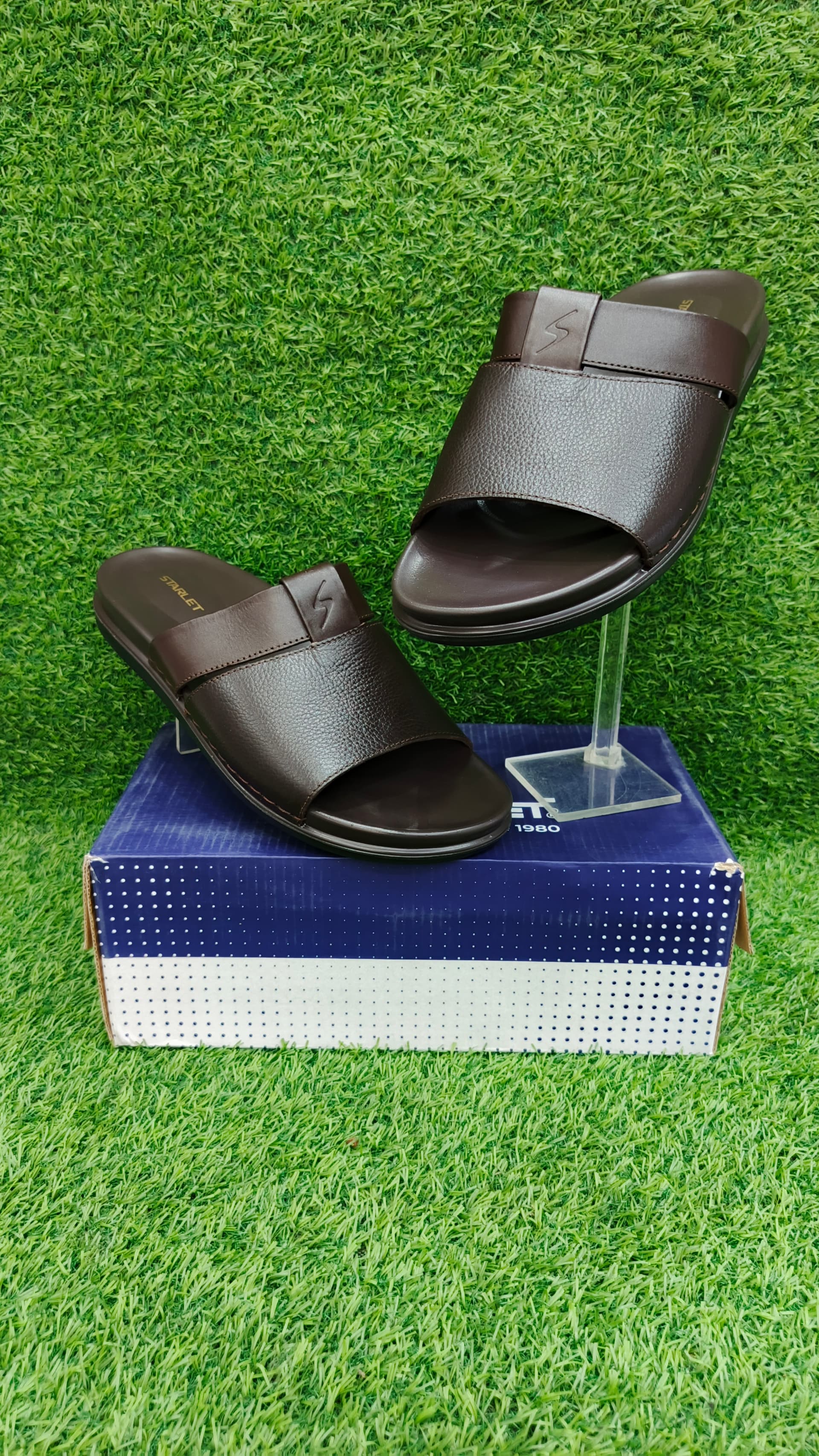 Starlet Gents Leather Chappal- AR0024