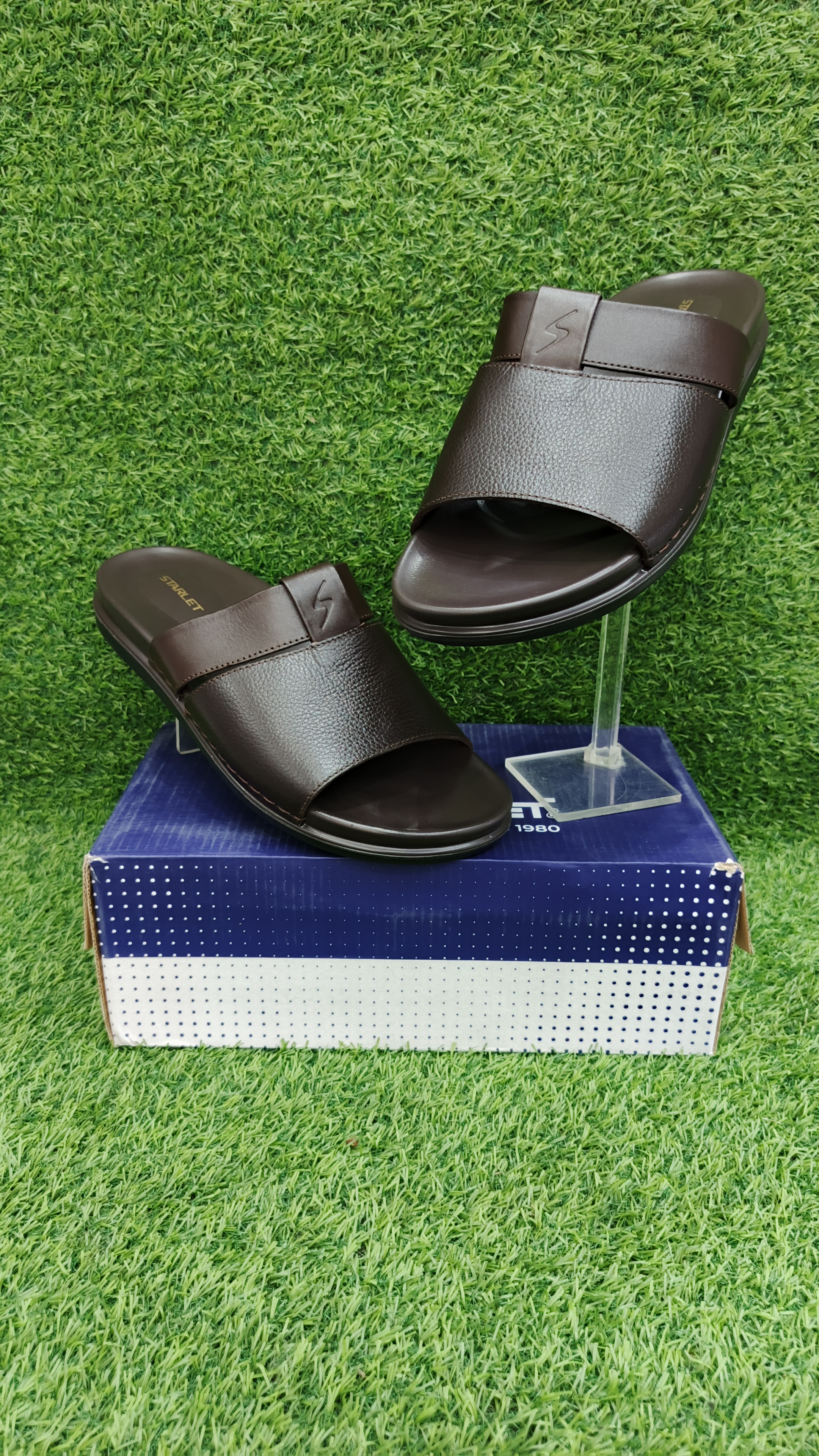 Starlet Gents Leather Chappal- AR0024