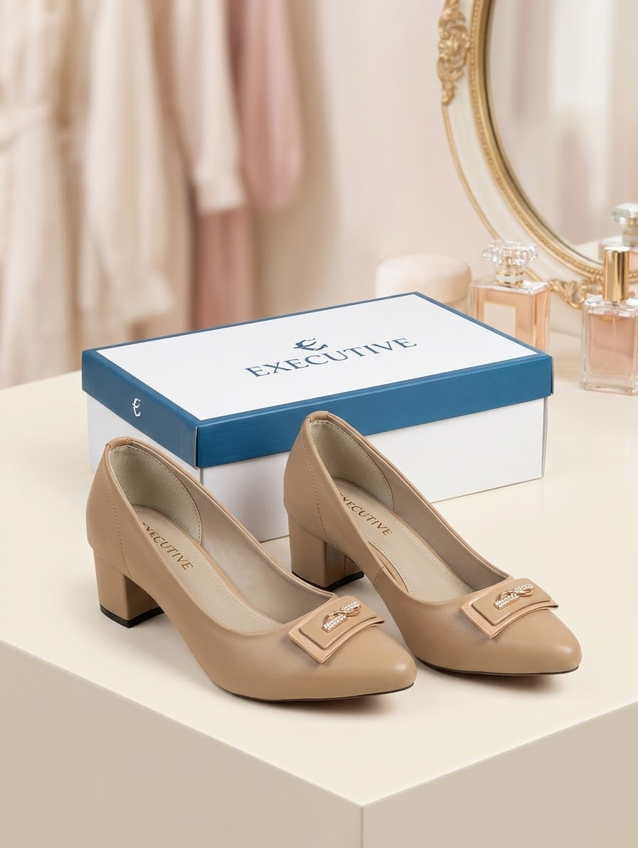 Executive Ladies 1173A Court Shoes 