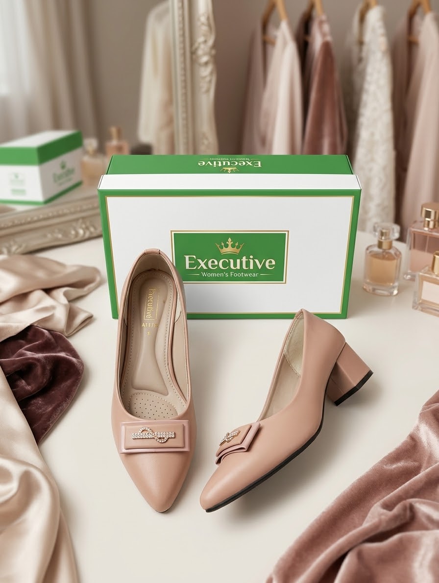 Executive Ladies 1173A Court Shoes  2