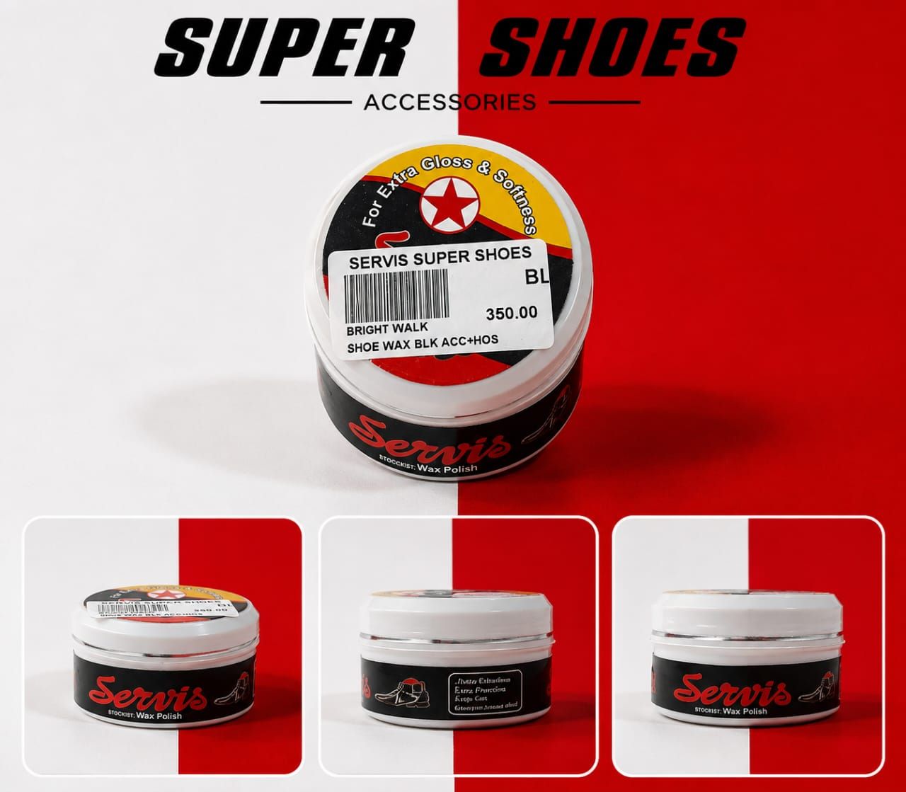 Super Shoes Super Shoe Wax Polish Natural 