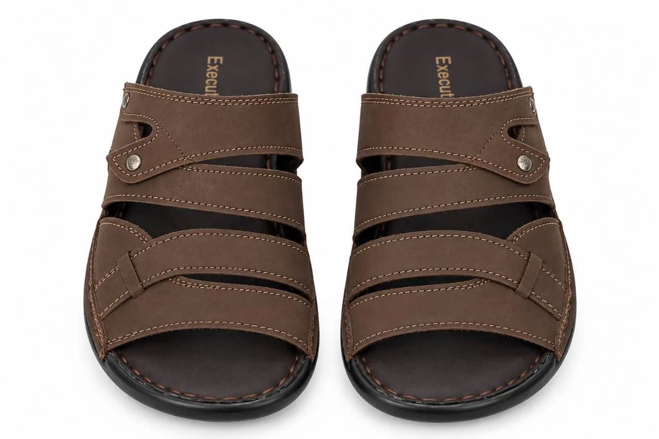 ECECUTIVE  0110 GENTS NUBUCK CHAPPAL 