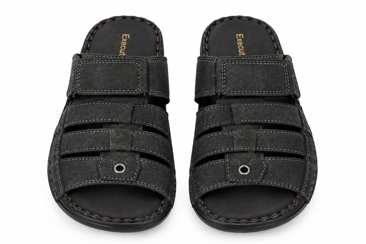 EXECUTIVE 0083 GENTS NUBUCK CHAPPAL  2