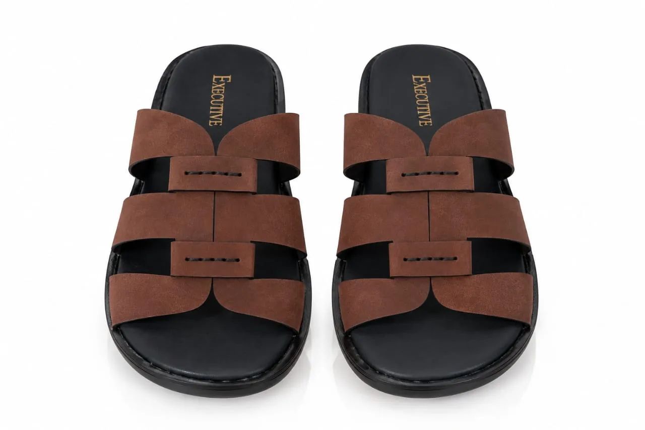 EXECUTIVE  44102 GENTS FLATSOLE CHAPPATI 2