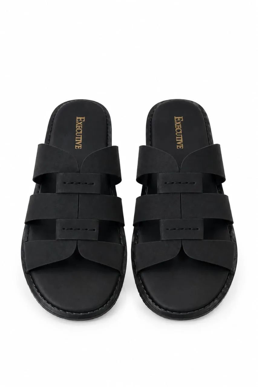 EXECUTIVE  44102 GENTS FLATSOLE CHAPPATI 3