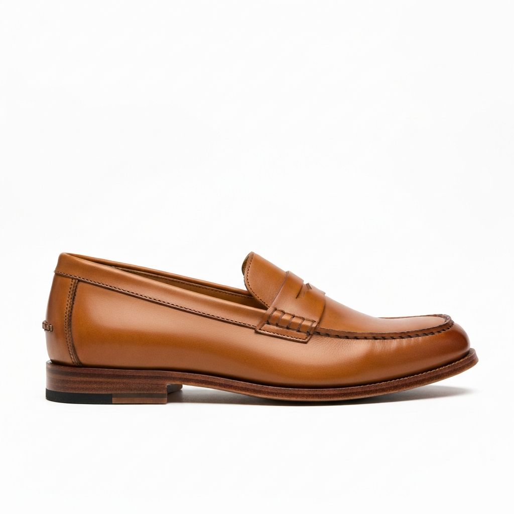Penny Loafer in Tan
